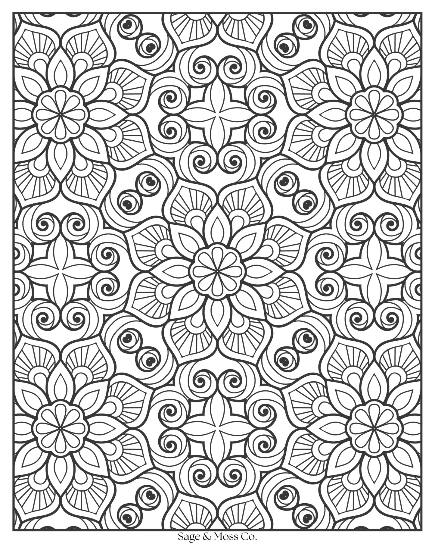 Coloring Book 30 Pages