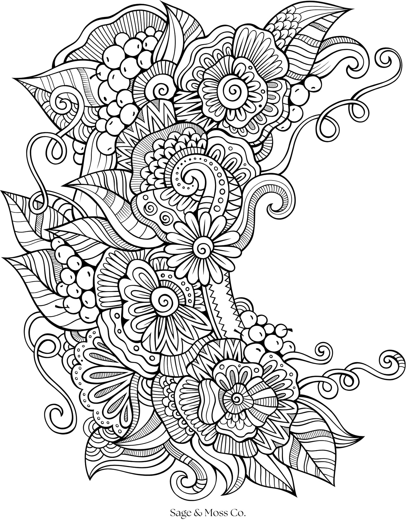 Coloring Book 30 Pages