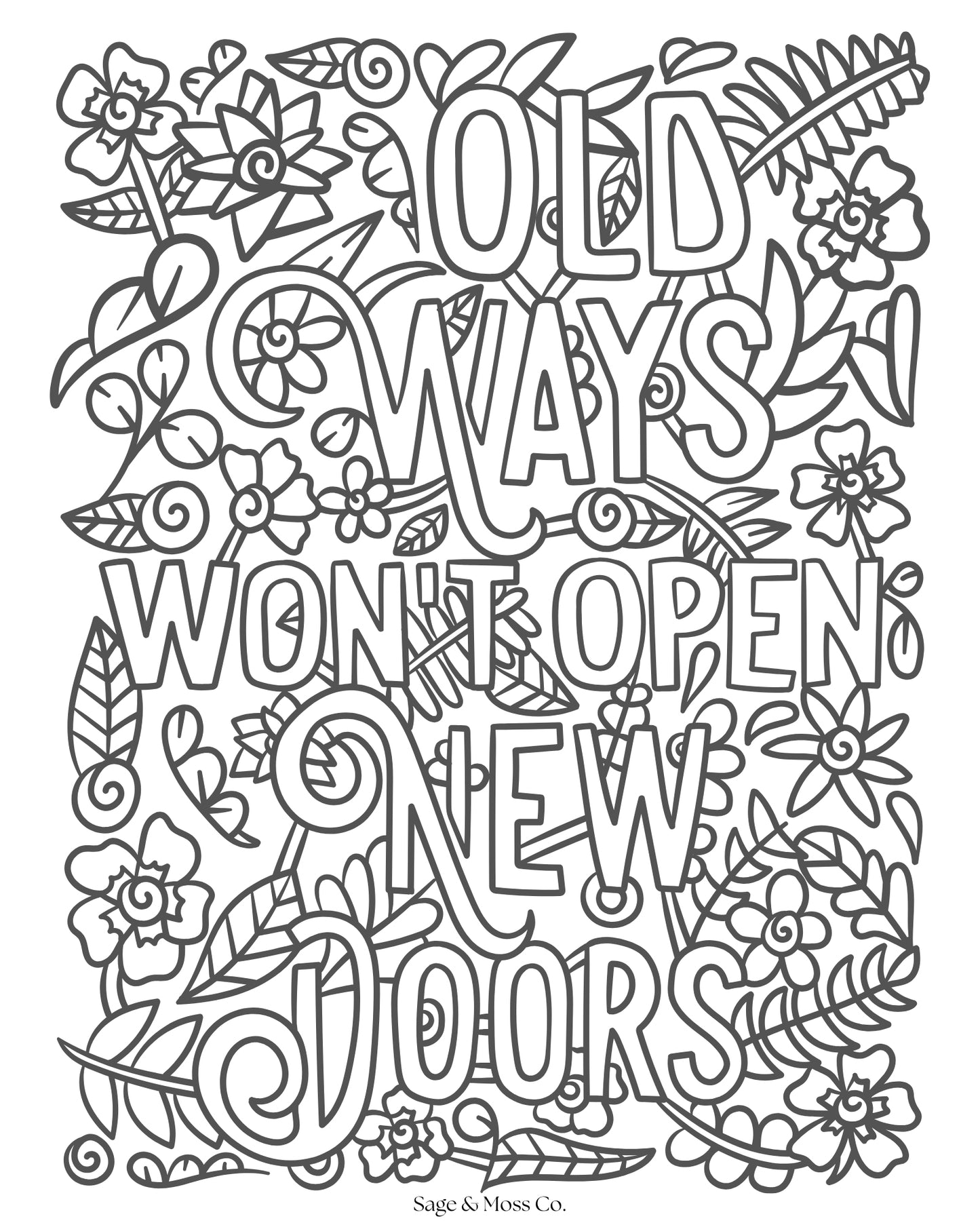Coloring Book 30 Pages