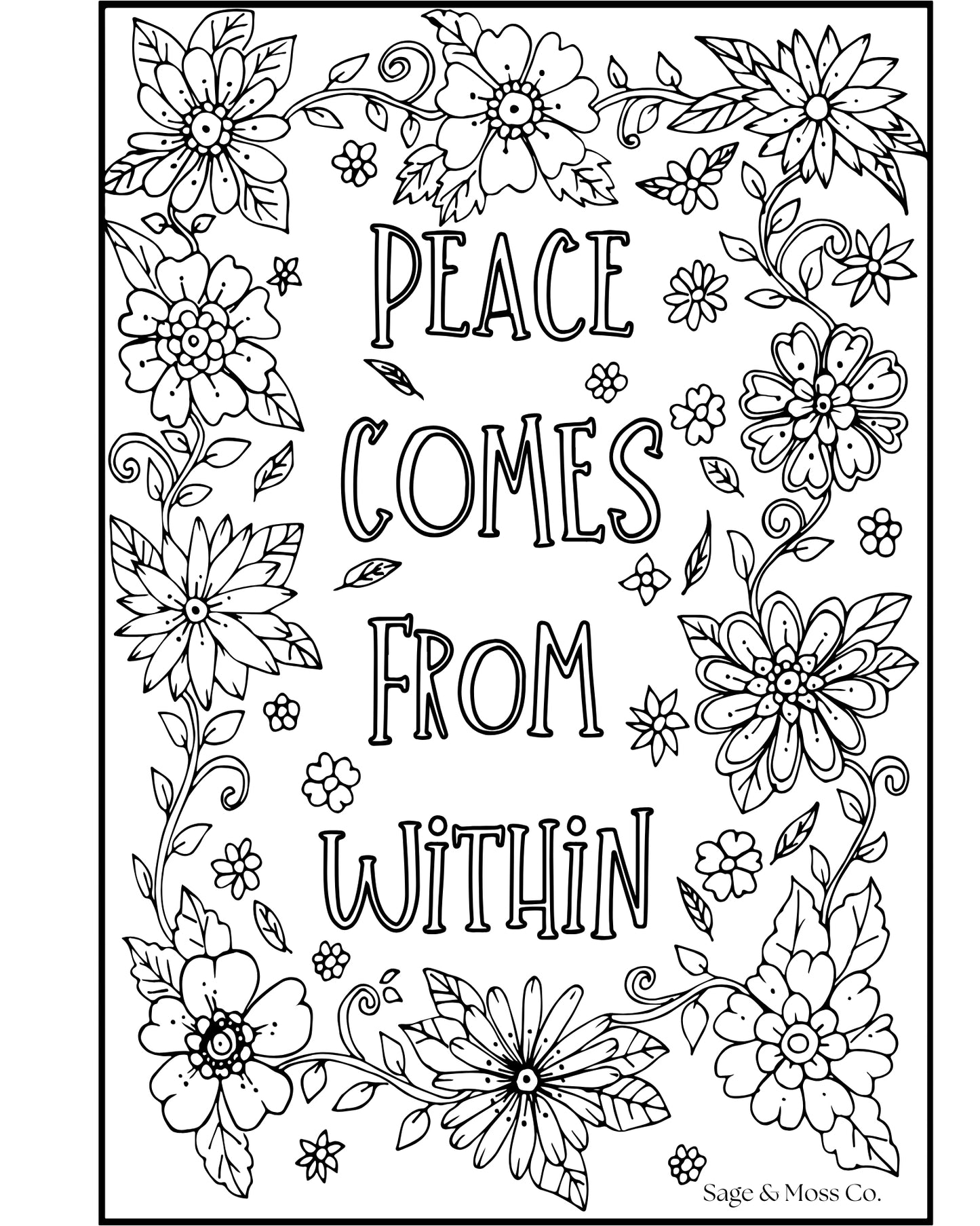 Coloring Book 30 Pages