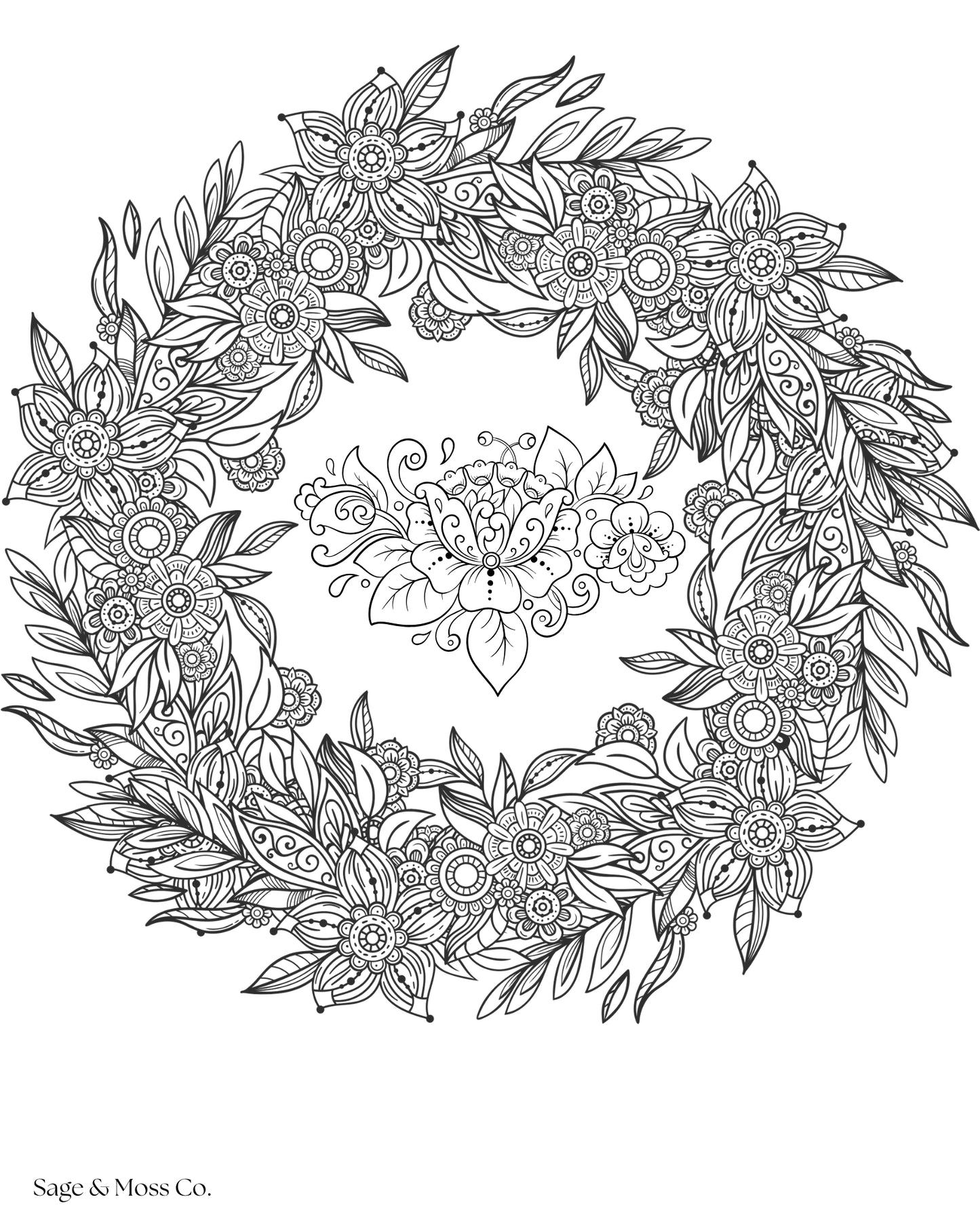 Coloring Book 30 Pages