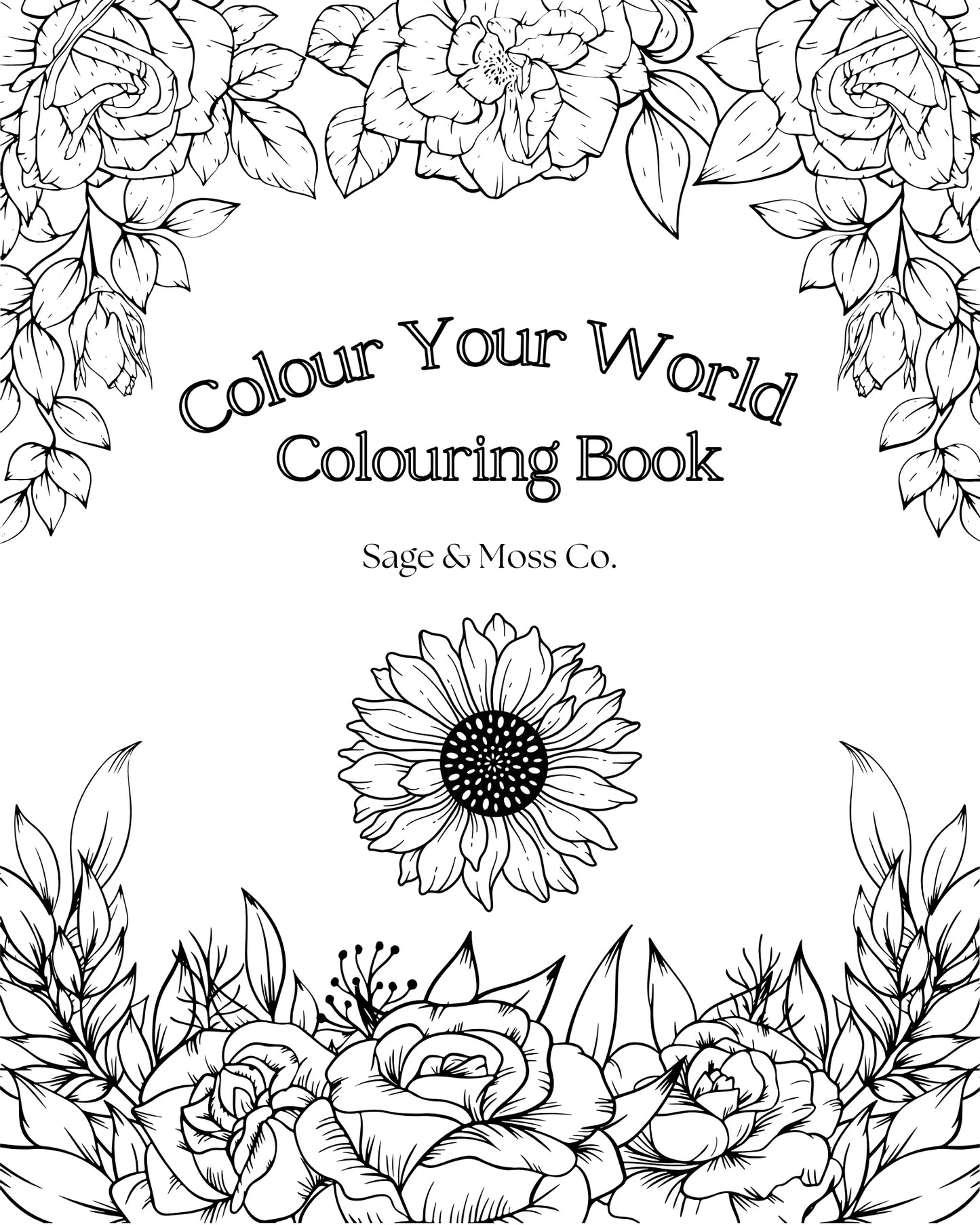 Coloring Book 30 Pages