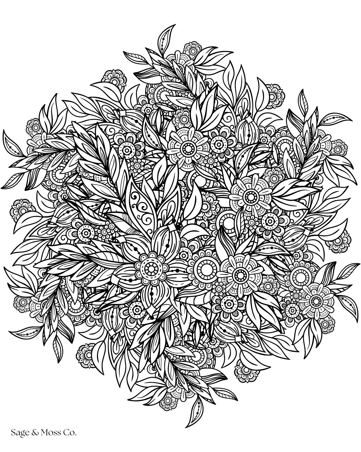 Coloring Book 30 Pages