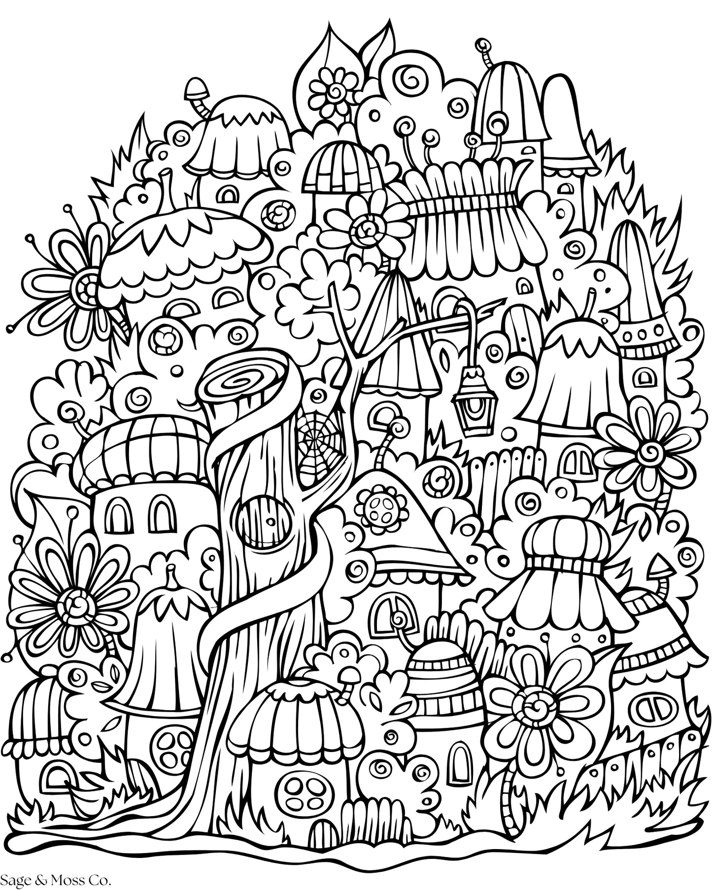 Coloring Book 30 Pages