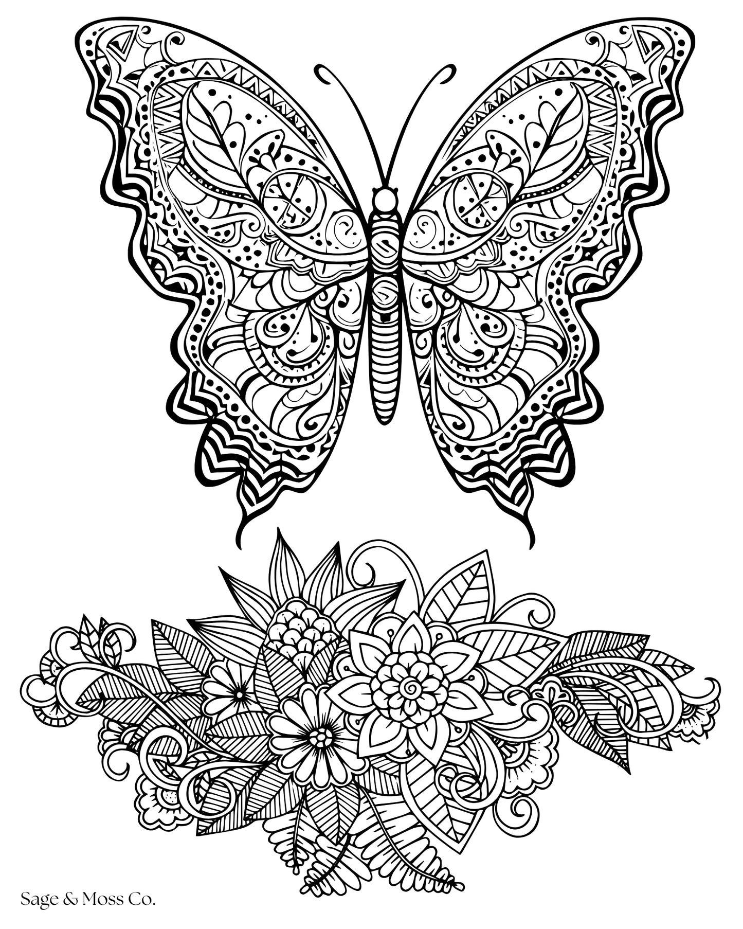 Coloring Book 30 Pages